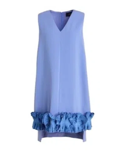 Max Mara Mini Dresses In Blue