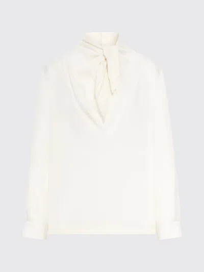 Max Mara Mini Elegant Silk Dress In Ivory