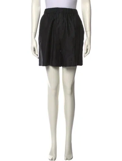 Pre-owned Max Mara Mini Shorts In Black