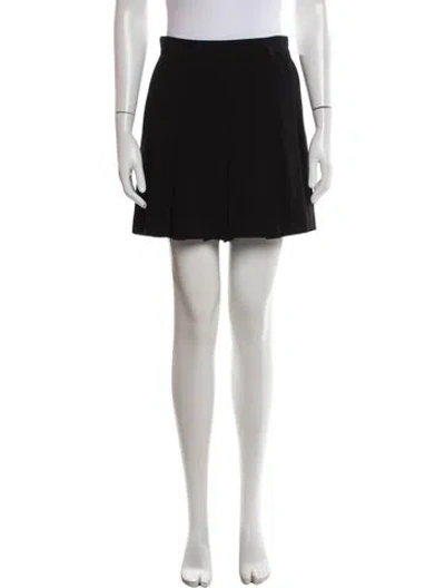 Pre-owned Max Mara Mini Shorts In Black