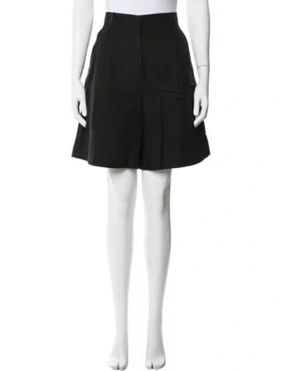 Pre-owned Max Mara Mini Shorts In Black