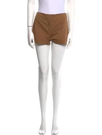 Pre-owned Max Mara Mini Shorts In Neutral