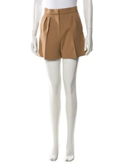 Pre-owned Max Mara Mini Shorts In Neutral