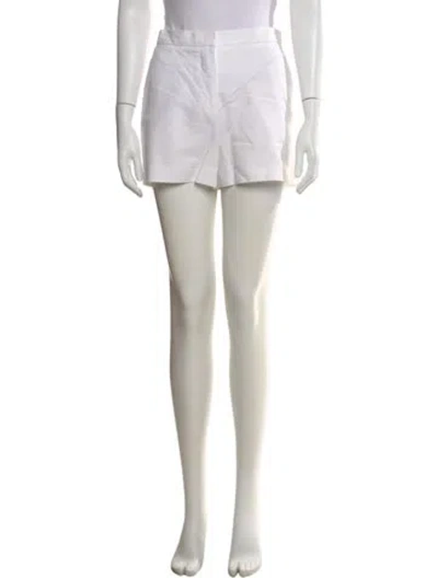 Pre-owned Max Mara Mini Shorts In Neutral