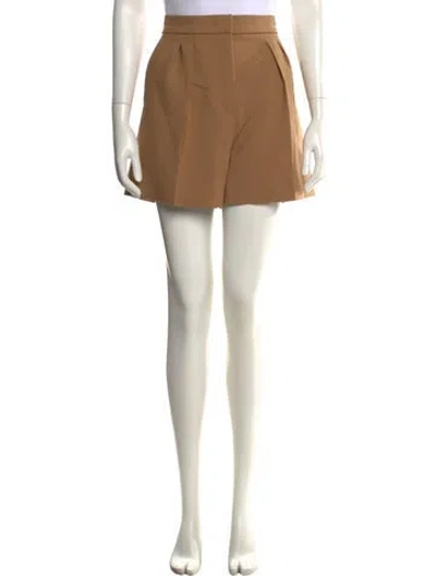 Pre-owned Max Mara Mini Shorts In Neutrals