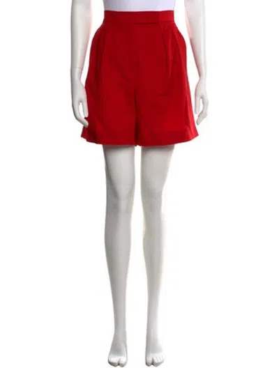 Pre-owned Max Mara Mini Shorts In Red