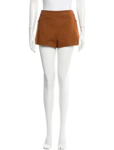 Pre-owned Max Mara Mini Shorts W/ Tags In Neutrals