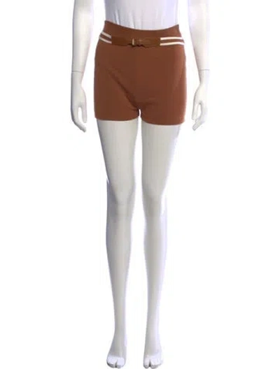 Pre-owned Max Mara Mini Shorts W/ Tags In Neutrals