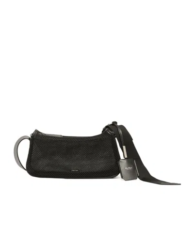Max Mara Mini Shoulder Bag In Black