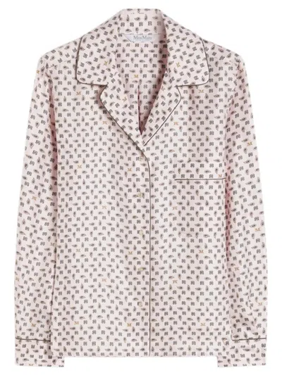 Max Mara Mini Silk Fashion Piece In Pink