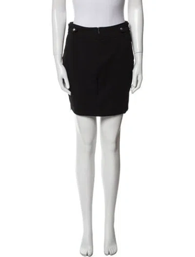 Pre-owned Max Mara Mini Skirt In Black