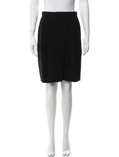 Pre-owned Max Mara Mini Skirt In Black