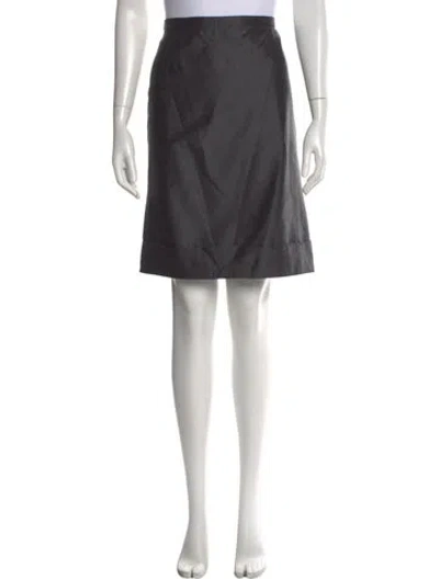 Pre-owned Max Mara Mini Skirt In Grey