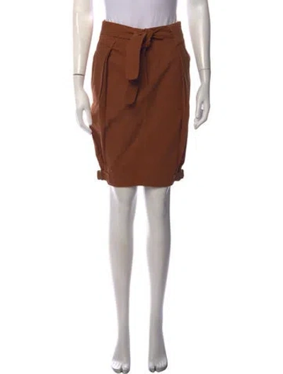 Pre-owned Max Mara Mini Skirt In Neutrals