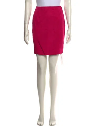 Pre-owned Max Mara Mini Skirt In Pink