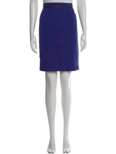 Pre-owned Max Mara Mini Skirt In Purple
