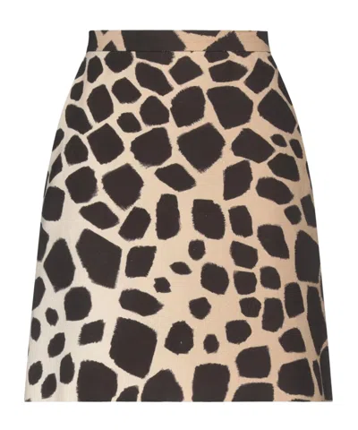 Max Mara Mini Skirts In Black