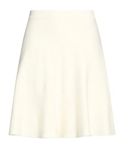 Max Mara Mini Skirts In Off White