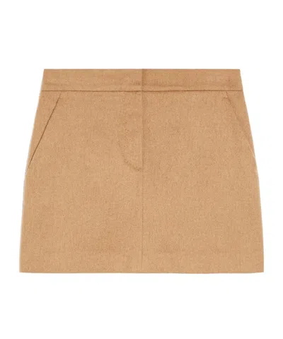 MAX MARA MAX MARA ANCELLA STRAIGHT HEM MINI SKIRT