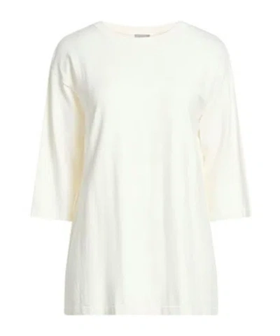 Max Mara Minimal Knit Top In White