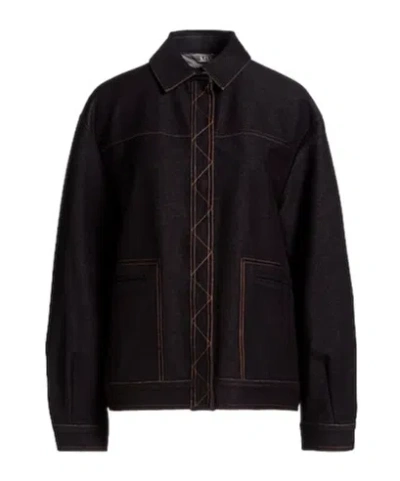 MAX MARA MINIMAL LONG-SLEEVE JACKET