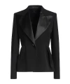 Max Mara Minimal Single-breasted Blazer In Black