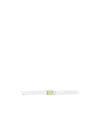 Max Mara Minimalist Belt In White