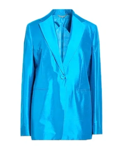 Max Mara Minimalist Blazer In Blue