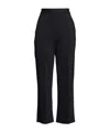 Max Mara Minimalist Flared Trousers In Multi