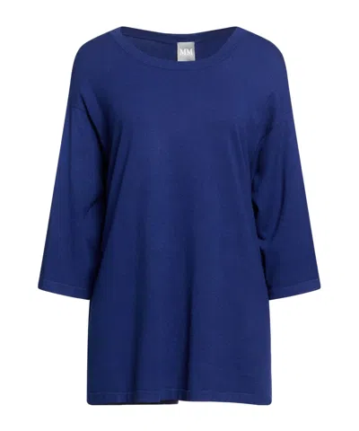 Max Mara Minimalist Knit Top In Blue