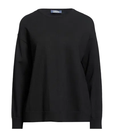 MAX MARA MINIMALIST LONG-SLEEVE KNIT TOP