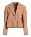 Max Mara Minimalist Singlebreasted Blazer In Neutral