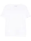 Max Mara Short-sleeved T-shirt In White
