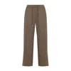 Max Mara Mink Brown Virgin Wool Livio Cropped Pants In Brown