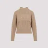 Max Mara Miranda Wool And Cashmere Sweater In Cammello