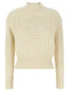 Max Mara Miranda Sweaters And Cardigans White In Neutral