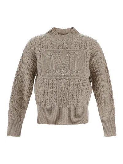 Max Mara Miranda Sweater In Beige