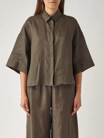 Max Mara Mirano Shirt In Brown