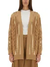 Max Mara Mirco Sweaters And Cardigans Brown In Brown