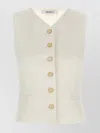 Max Mara Mirella Jersey Jacquard Vest
