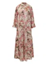 Max Mara Studio Dress In 粉色