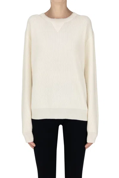 Max Mara Mirna Pullover In Cream