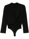 Max Mara Mirra Bodysuit In Black