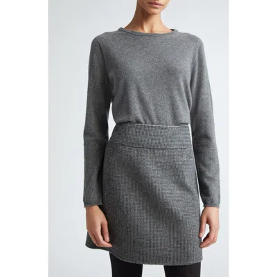 Max Mara Miss Cashmere Sweater In Medium Grey