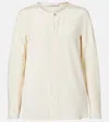 Max Mara Mitico Silk-blend Cady Top In Neutral
