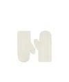 Max Mara Mittens In Alpaca And Wool Teddy Fabric