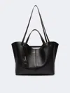 Max Mara Mixeddoubles Handbag Black In Black