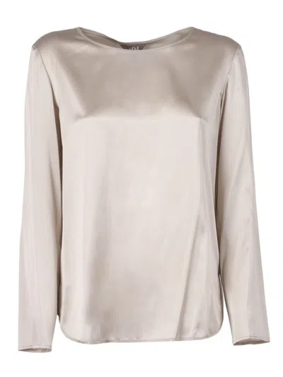 Max Mara Mm Blusa In Neutral