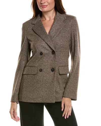 Max Mara Mm By  Albania Jersey Jacket In Brown
