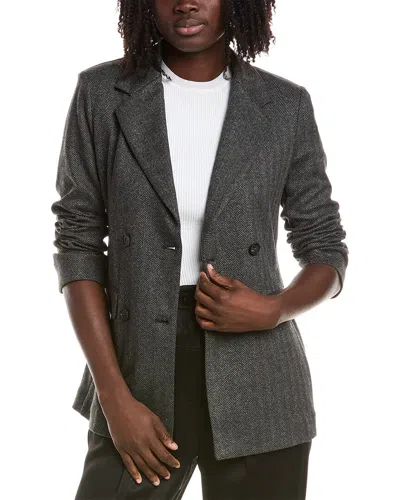 Max Mara Mm By  Albania Jersey Jacket In Gray